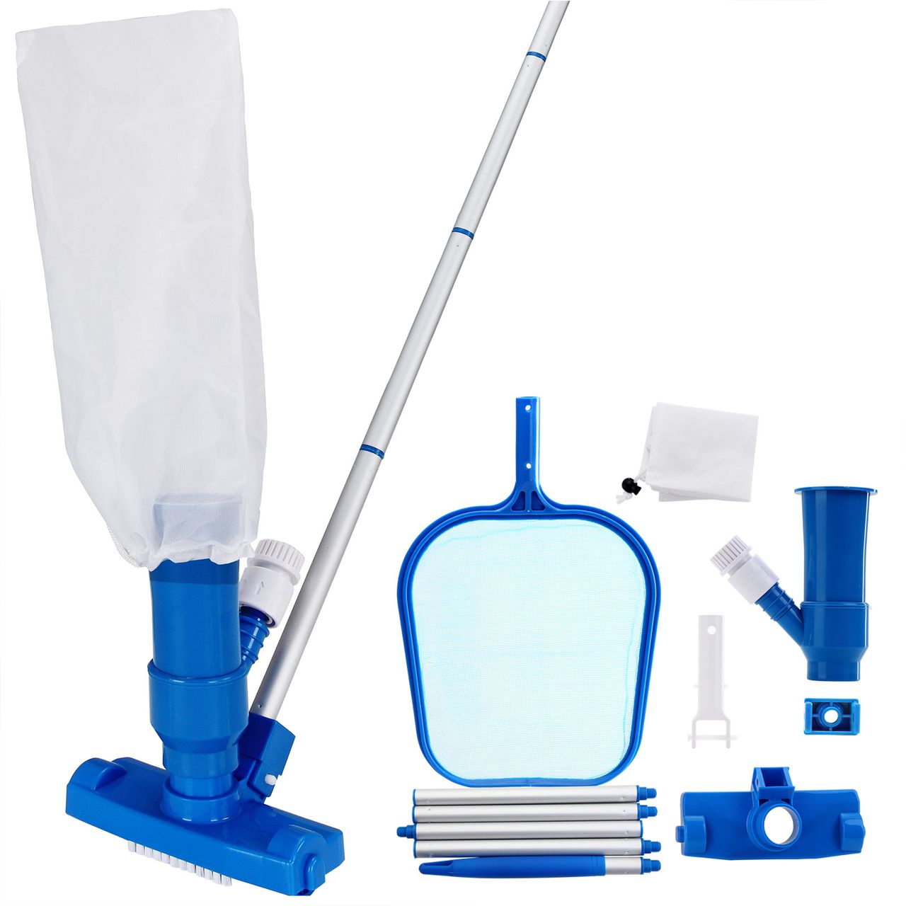 Casaria monzana® Pool Reinigungsset 3 Teilig mit Bodensauger
