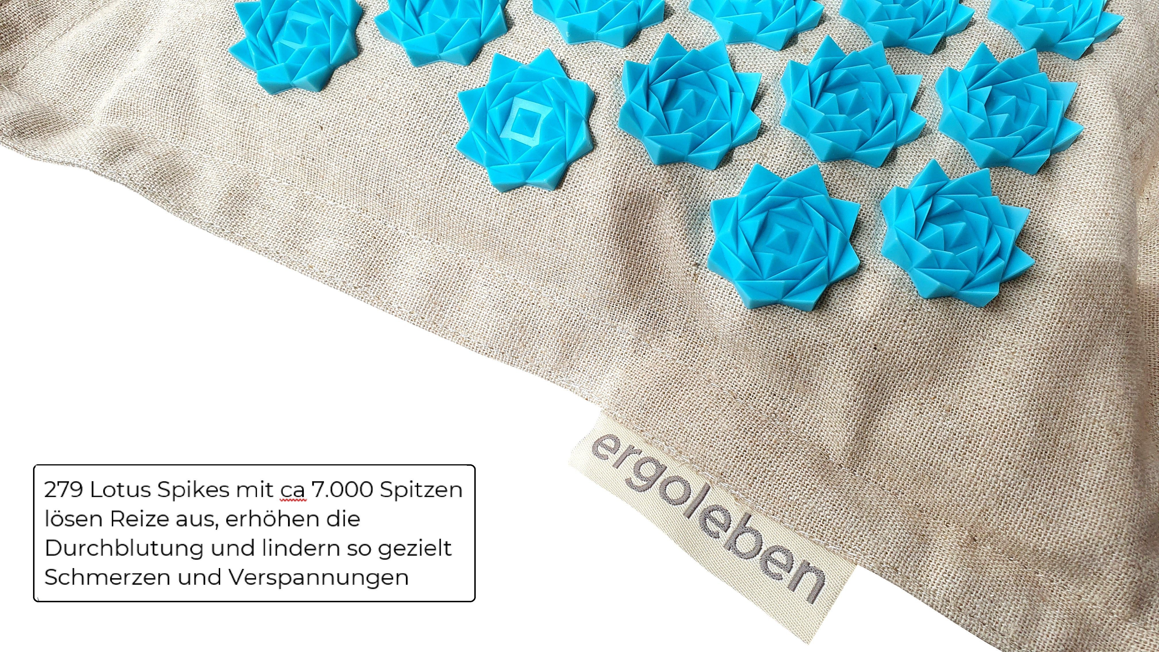 ergoleben Akupressurmatte EL0019 Premium Matten Set mint