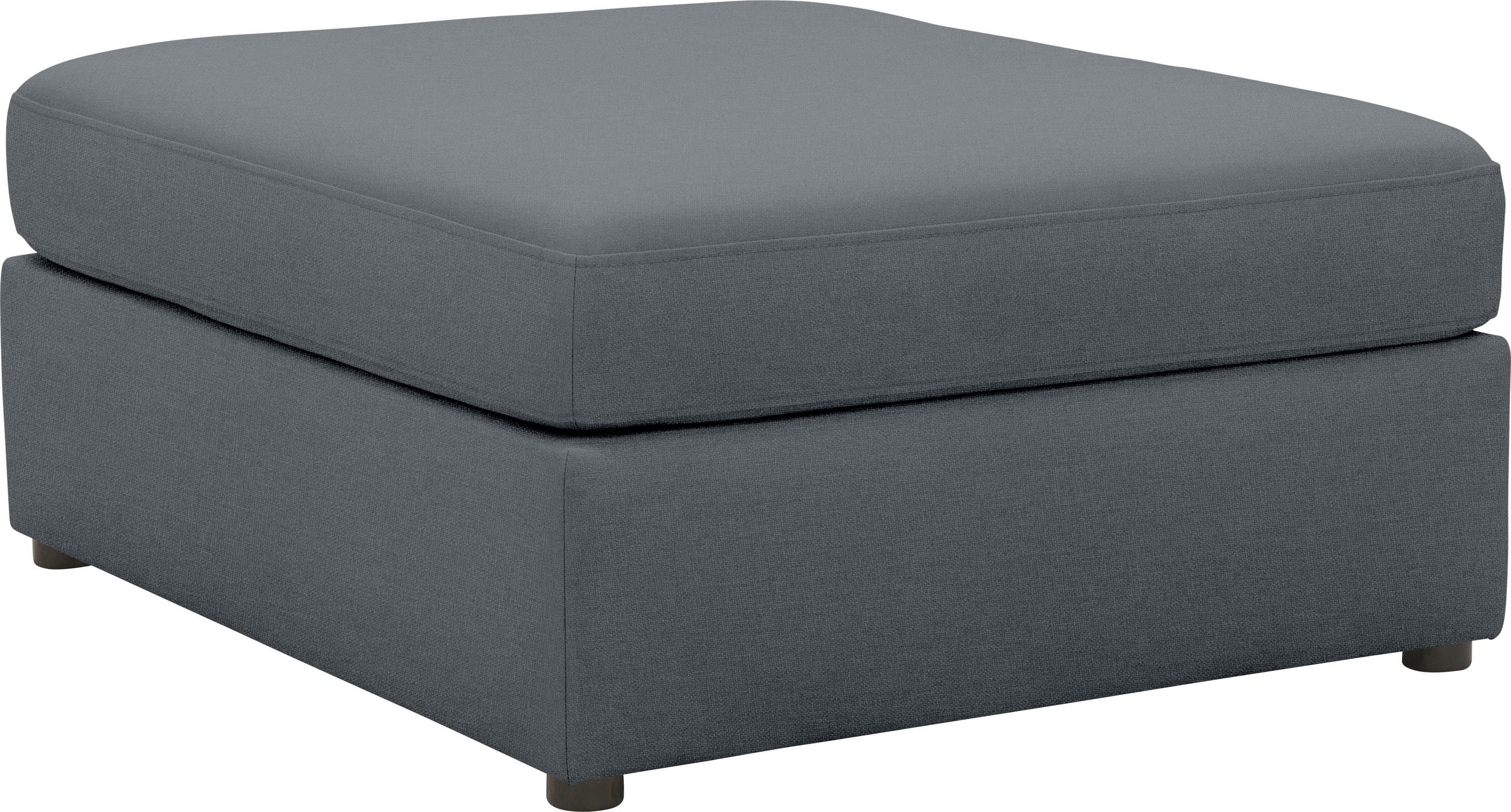 DOMO collection Polsterhocker Solskin, Speziell für Outdoor, witterungsbeständig, incl. Schutzhülle