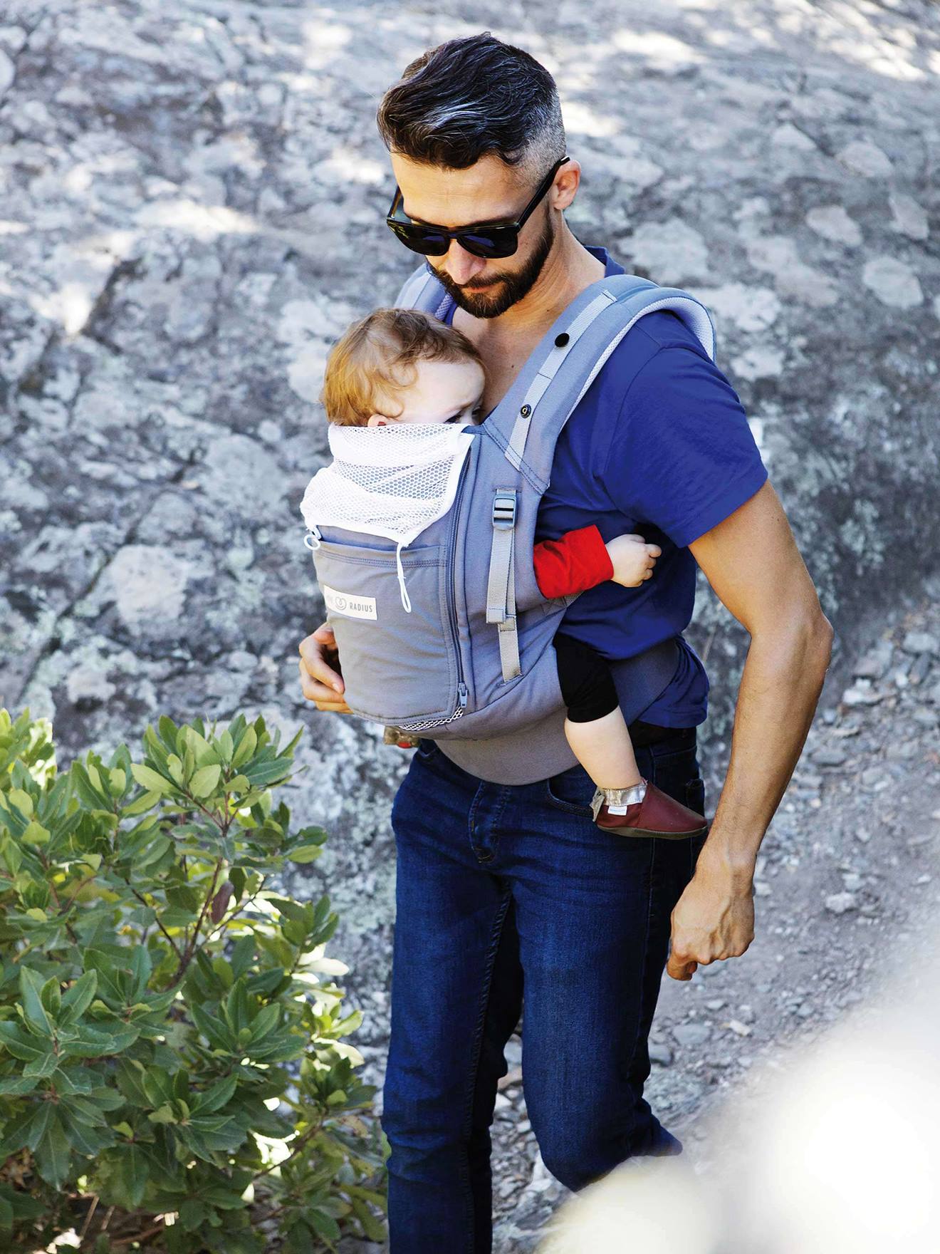 Porte-bébé PhysioCarrier LOVE RADIUS BY JPMBB noir/anthracite