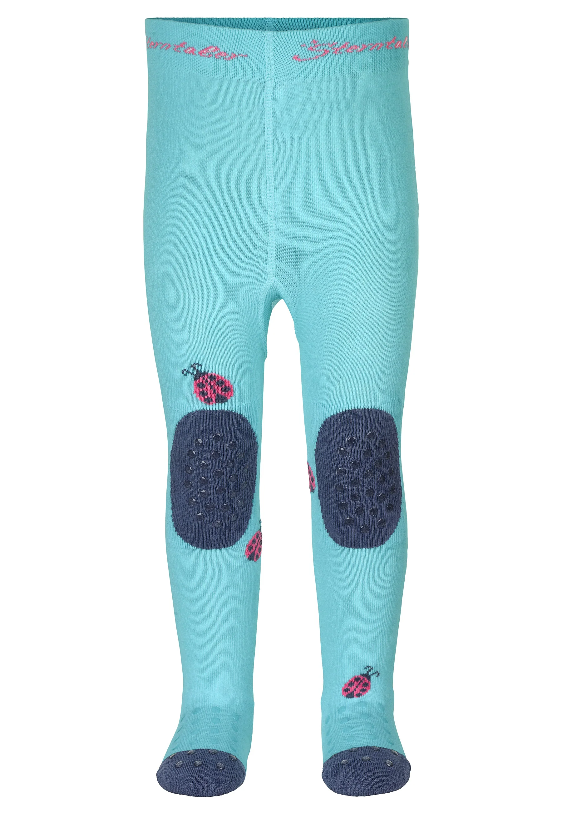 Krabbelstrumpfhose Sommer mit Motiv Regenbogen