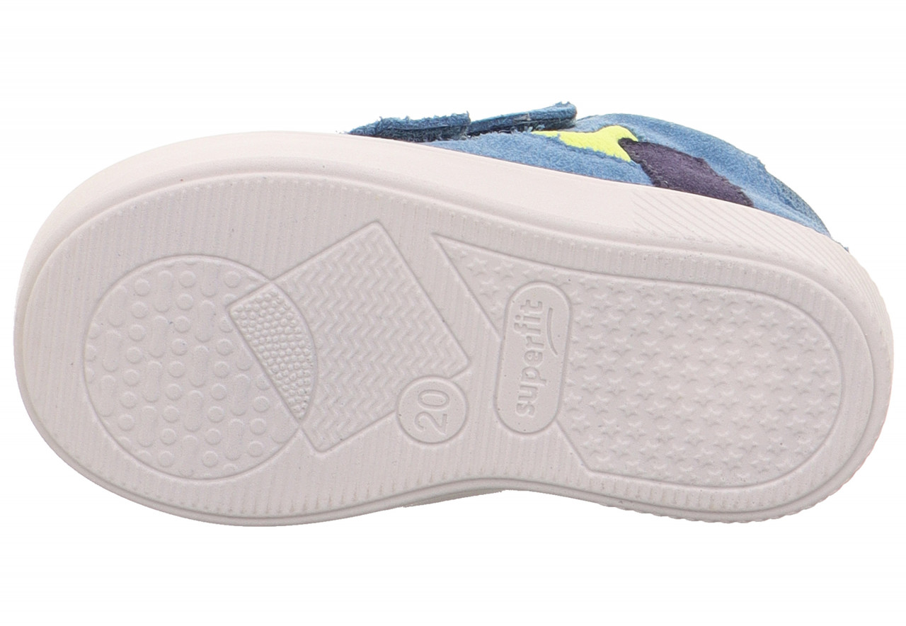 SUPIES - Blau/OrangeSneaker low mit Klettverschluss