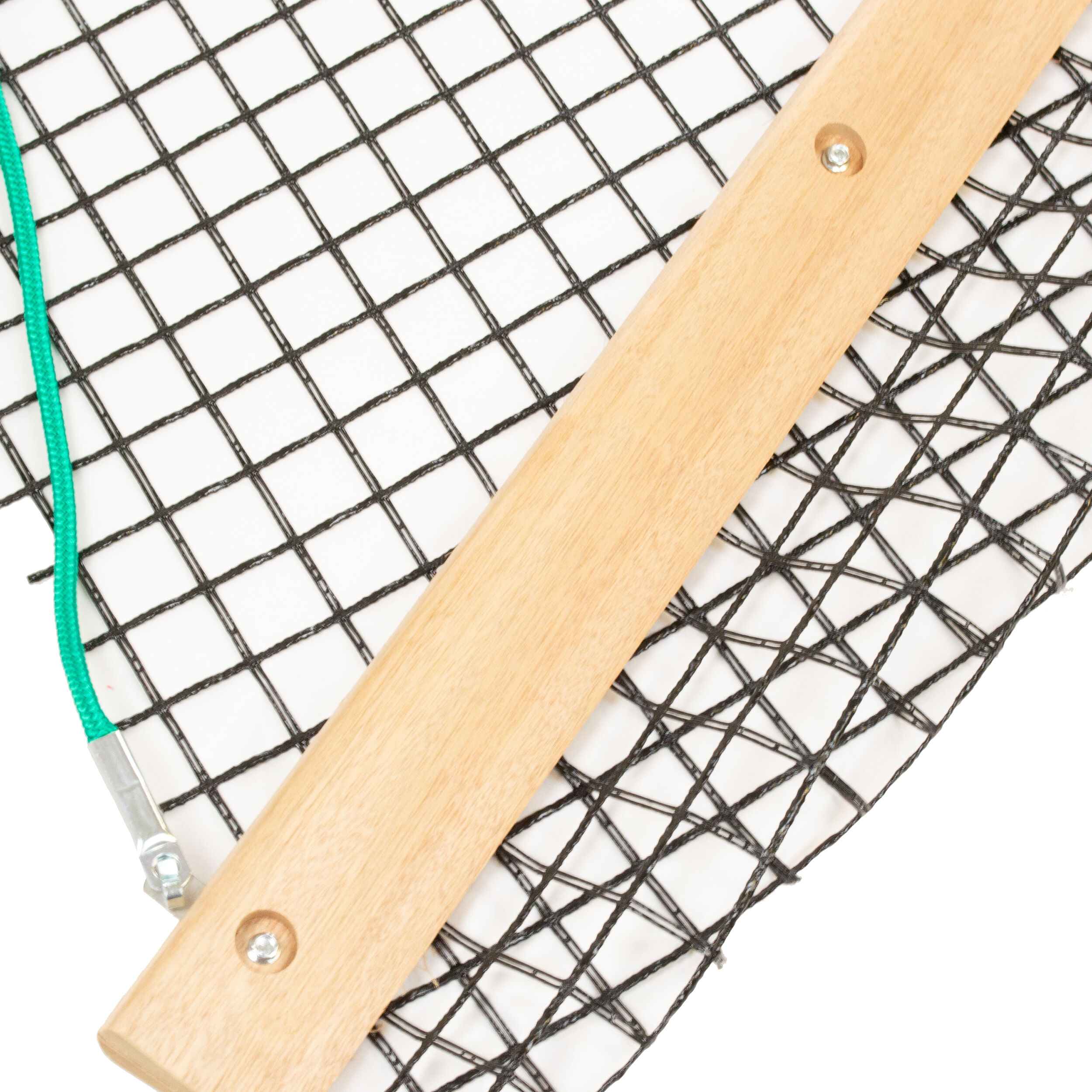 Schleppnetz Mit Holzabziehleiste, Einteilig