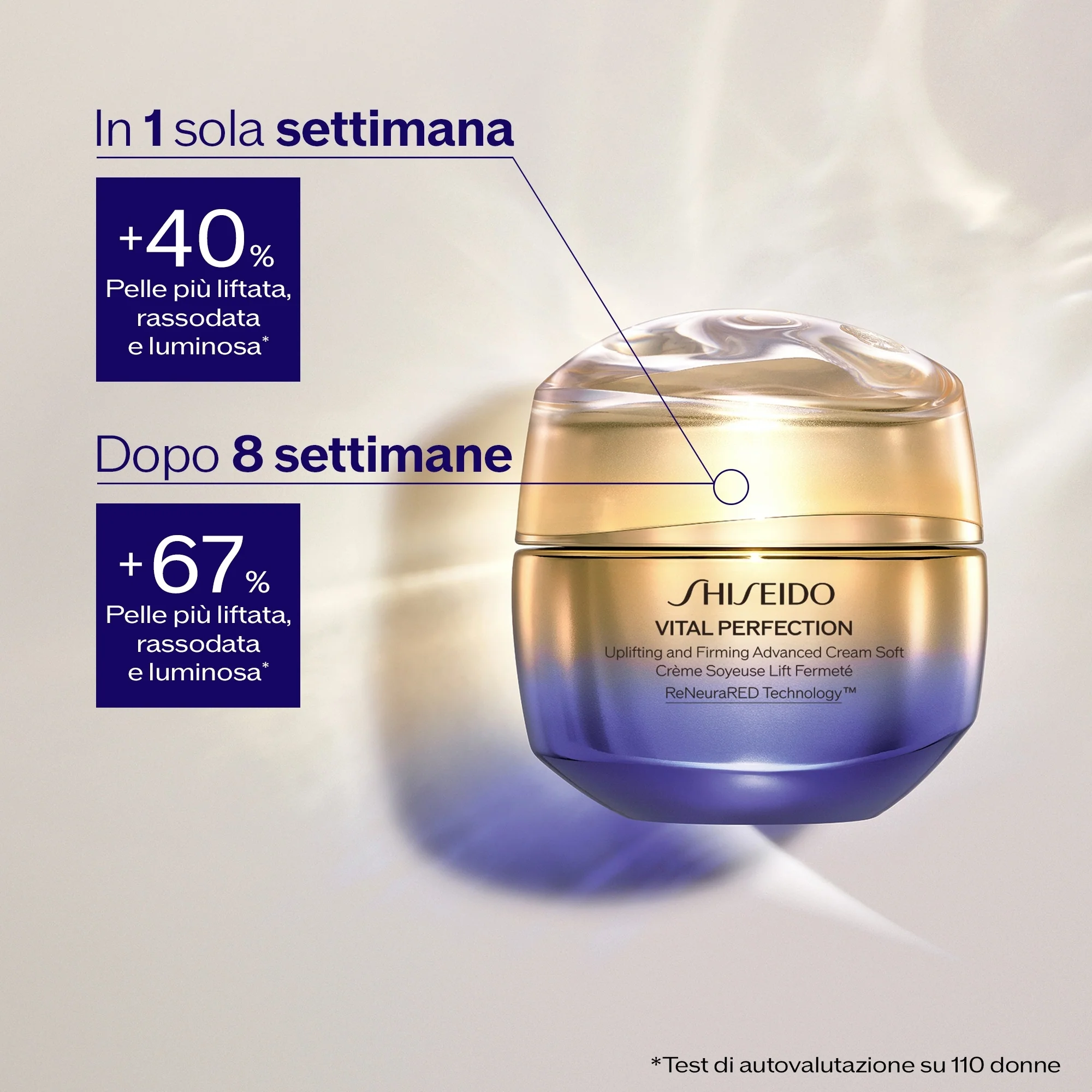 Vital Perfection Oppløftende og Oppstrammende Avansert Krem Soft - Tratt.viso 24 øre antirughe, Tratt. lifting vis 24 øre