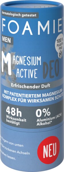 Foamie Refresh blue Deodorant Stick