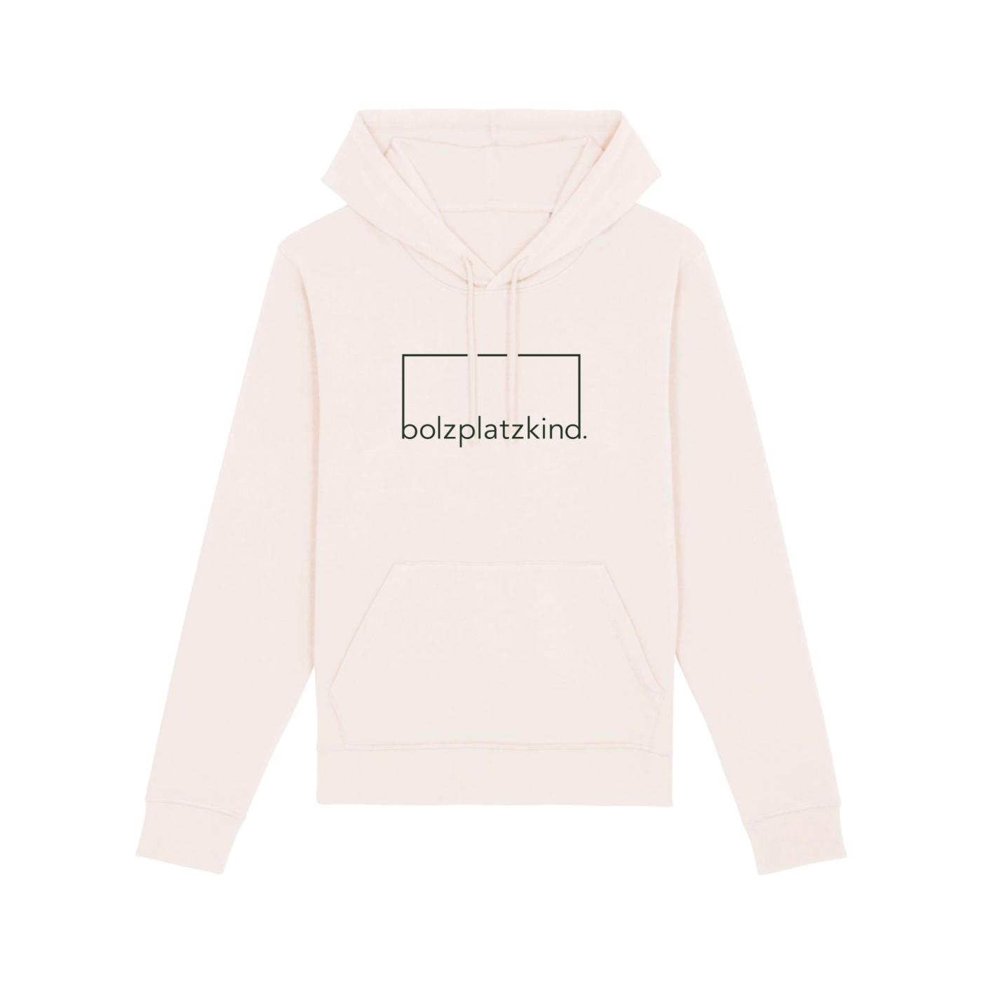 Bolzplatzkind "Selbstliebe" Vtge Hoody Weiss Grün