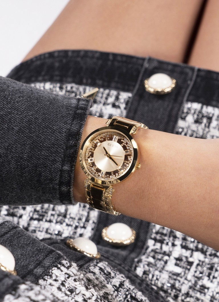 GUESS Crystal Clear rokaspulkstenis GW0470L2