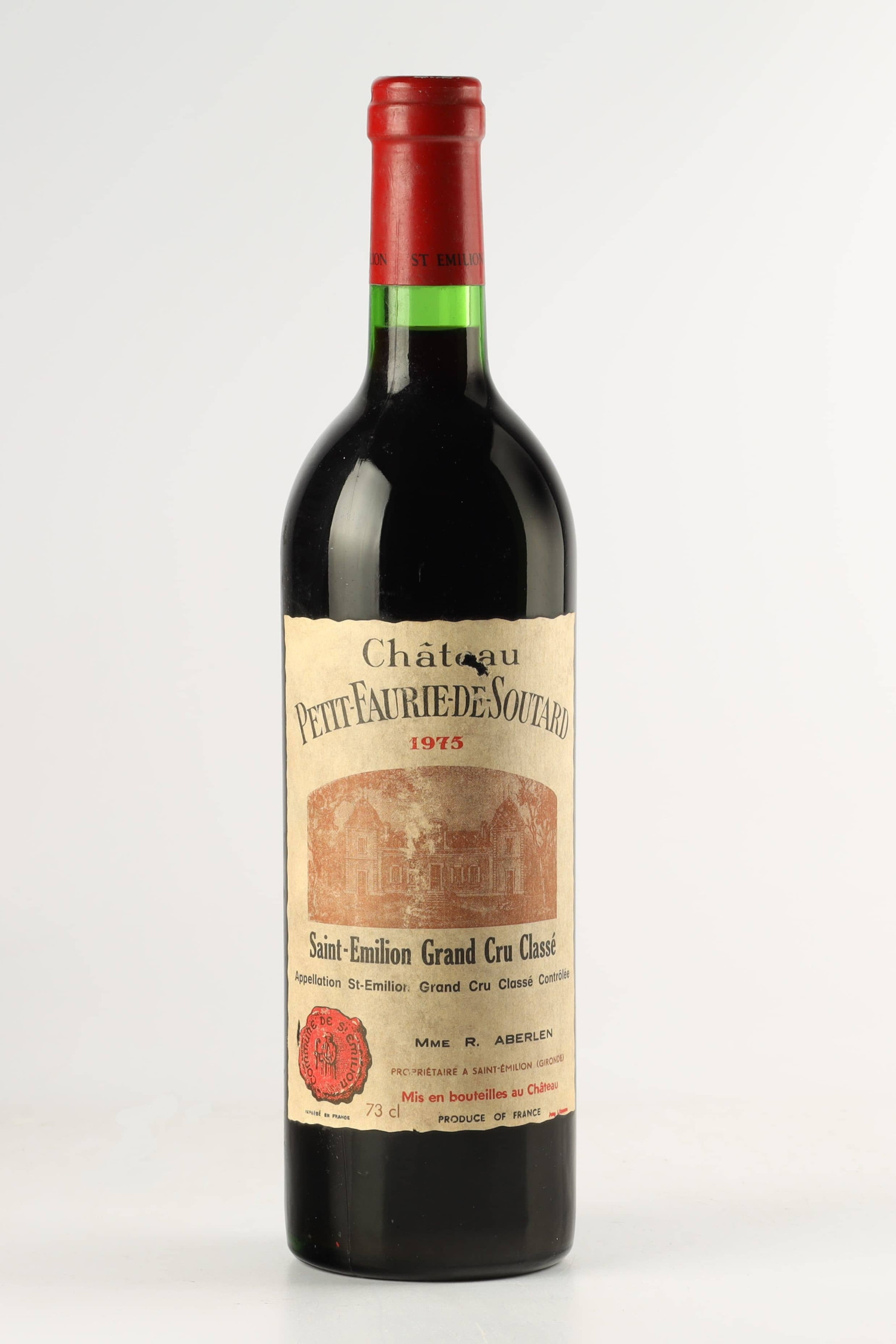 Château Petit Faurie De Soutard 1975, Saint Emilion