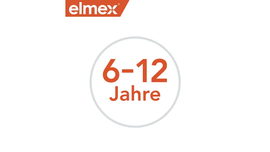 elmex Zahnpasta Junior 6-12 Jahre – Hochwirksamer Kariesschutz – stärkt die neuen, bleibenden Zähne
