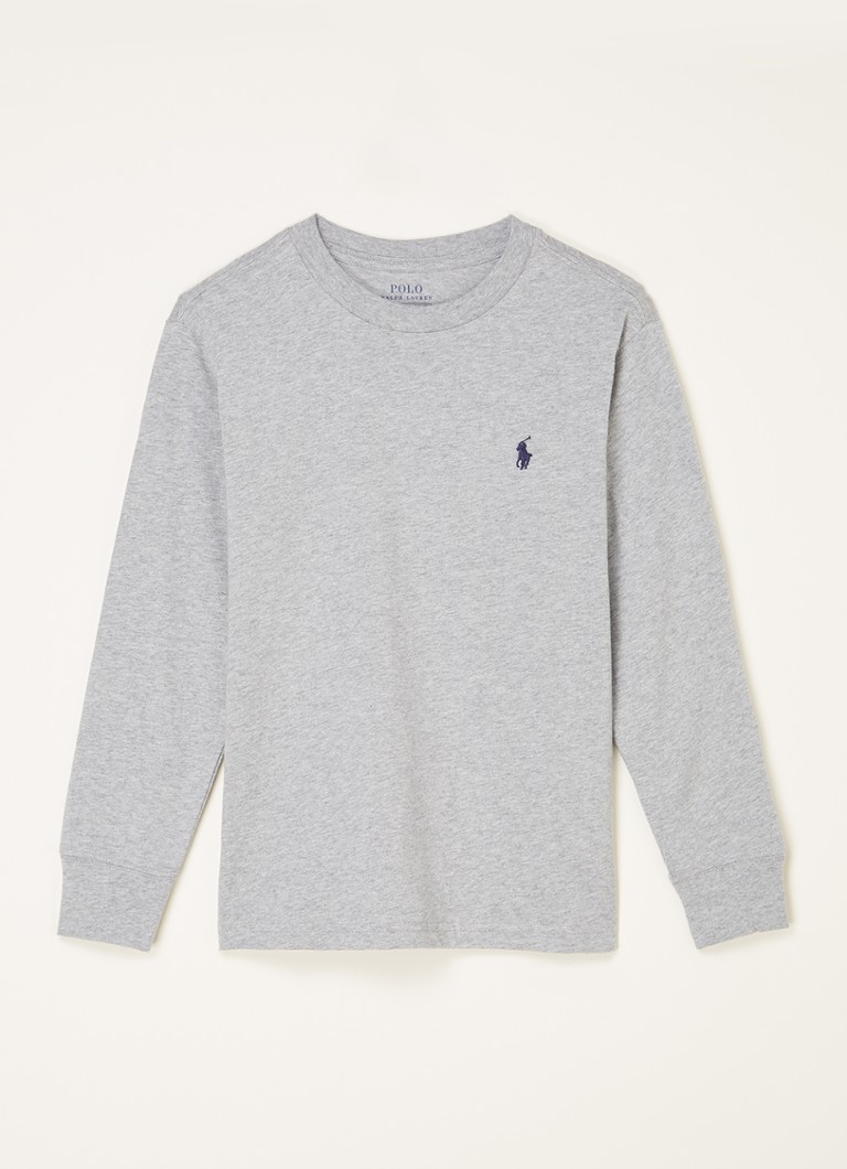 Camicia a maniche lunghe Ralph Lauren con logo ricamato