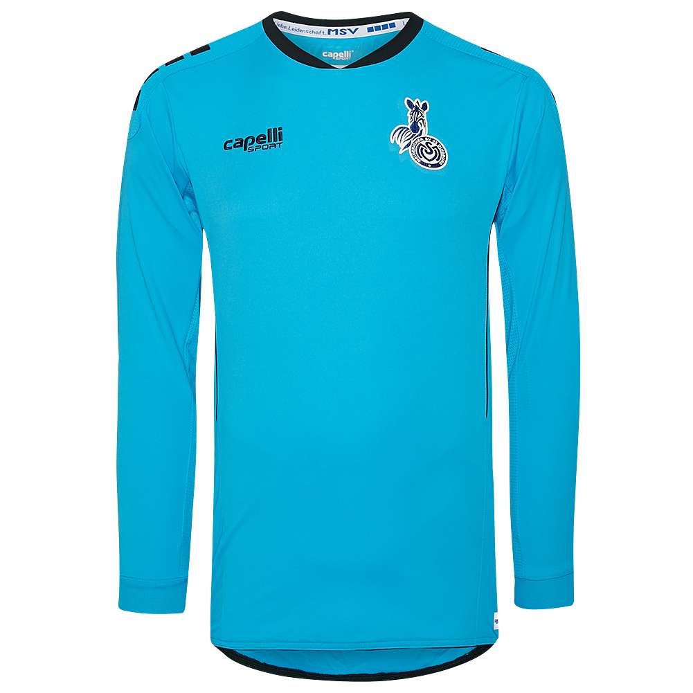 MSV Duisburg Capelli Sport Kinder Torwarttrikot AGA-2969MSV neon-blue black