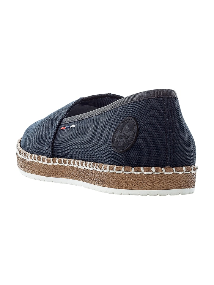 rieker Komfort Slipper in Blau günstig kaufen
