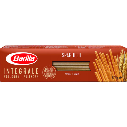 Barilla Nudeln Spaghetti No.5 Integrale Vollkorn 500G