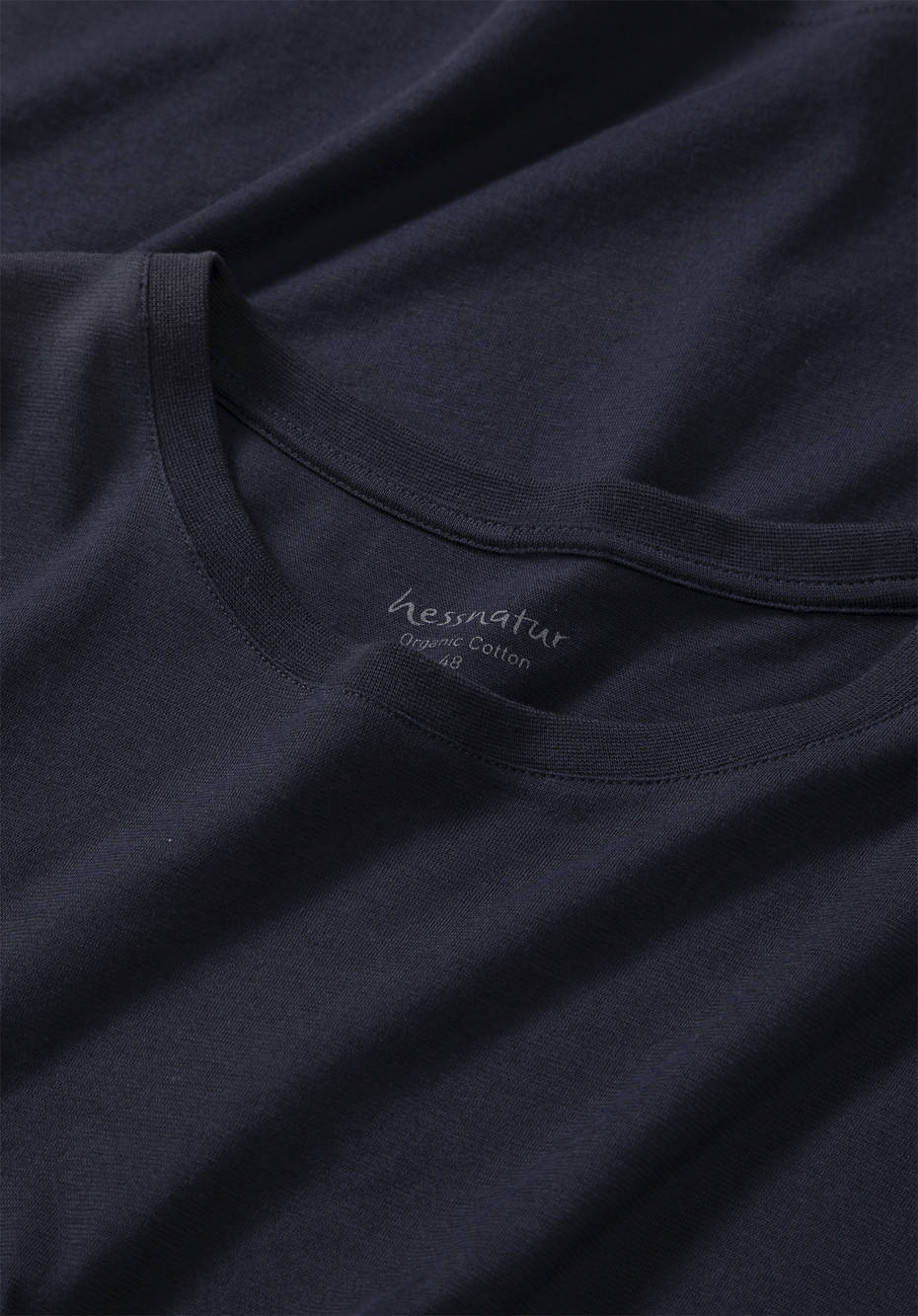 Basic T-Shirt Regular aus reiner Bio-Baumwolle im 2er-Pack