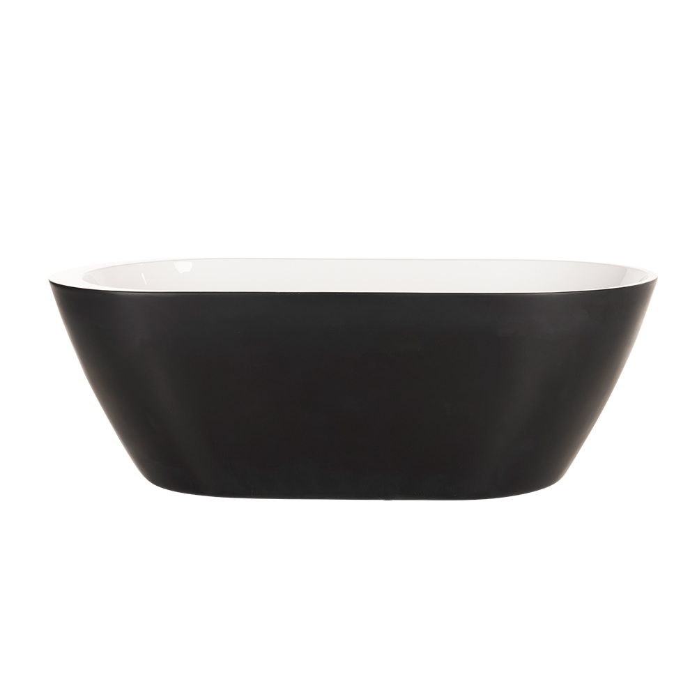Home Deluxe Freistehende Badewanne CODO BLACK EDITION