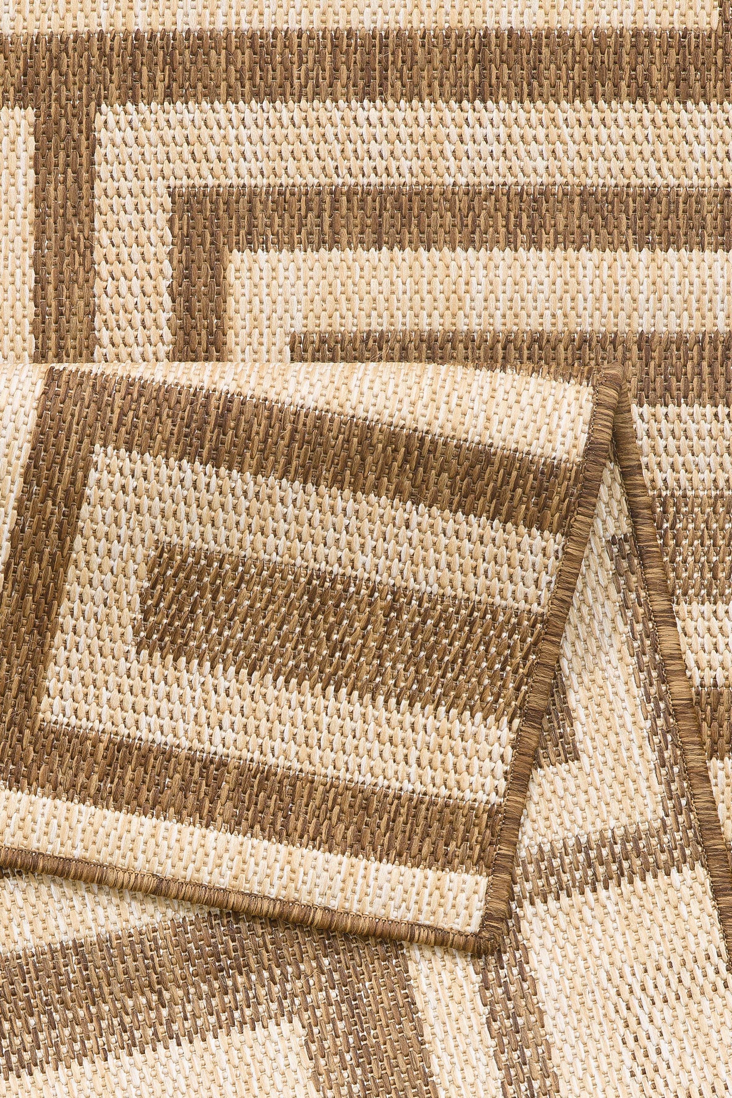 Läufer Cannes, Bruno Banani, rechteckig, Höhe: 3 mm, Teppichläufer, Wendeteppich,Wetterfest & UV-beständig,Outdoor geeignet