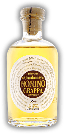 Nonino Grappa lo Chardonnay 0,1 Liter Nonino Grappa lo Chardonnay 0,1 Liter Dieser Grappa ist weich, fruchtig und charakteristisch. 0,1	 Liter - Vol 41%