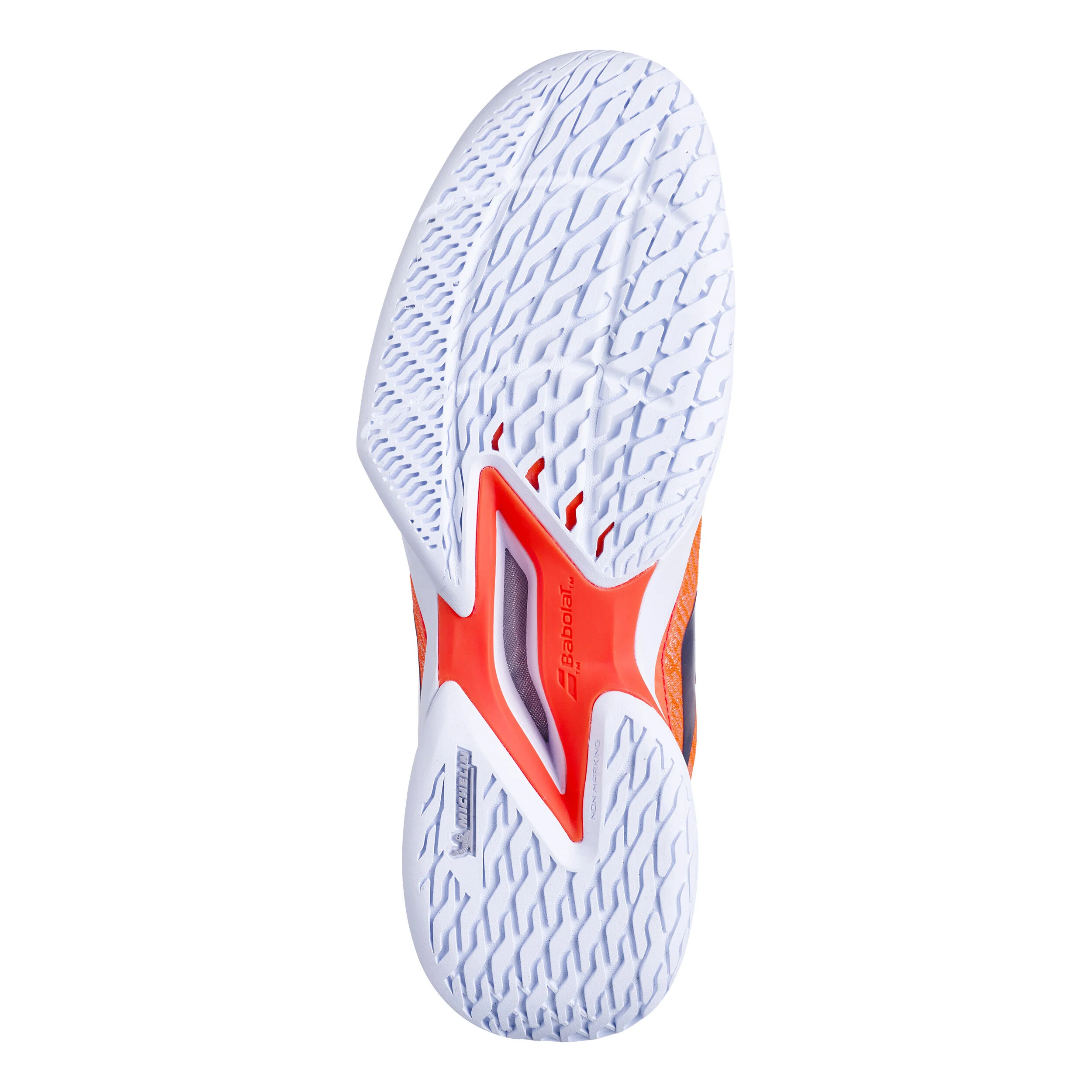 Jet Mach 3 Allcourtschuh Herren - Orange, Schwarz