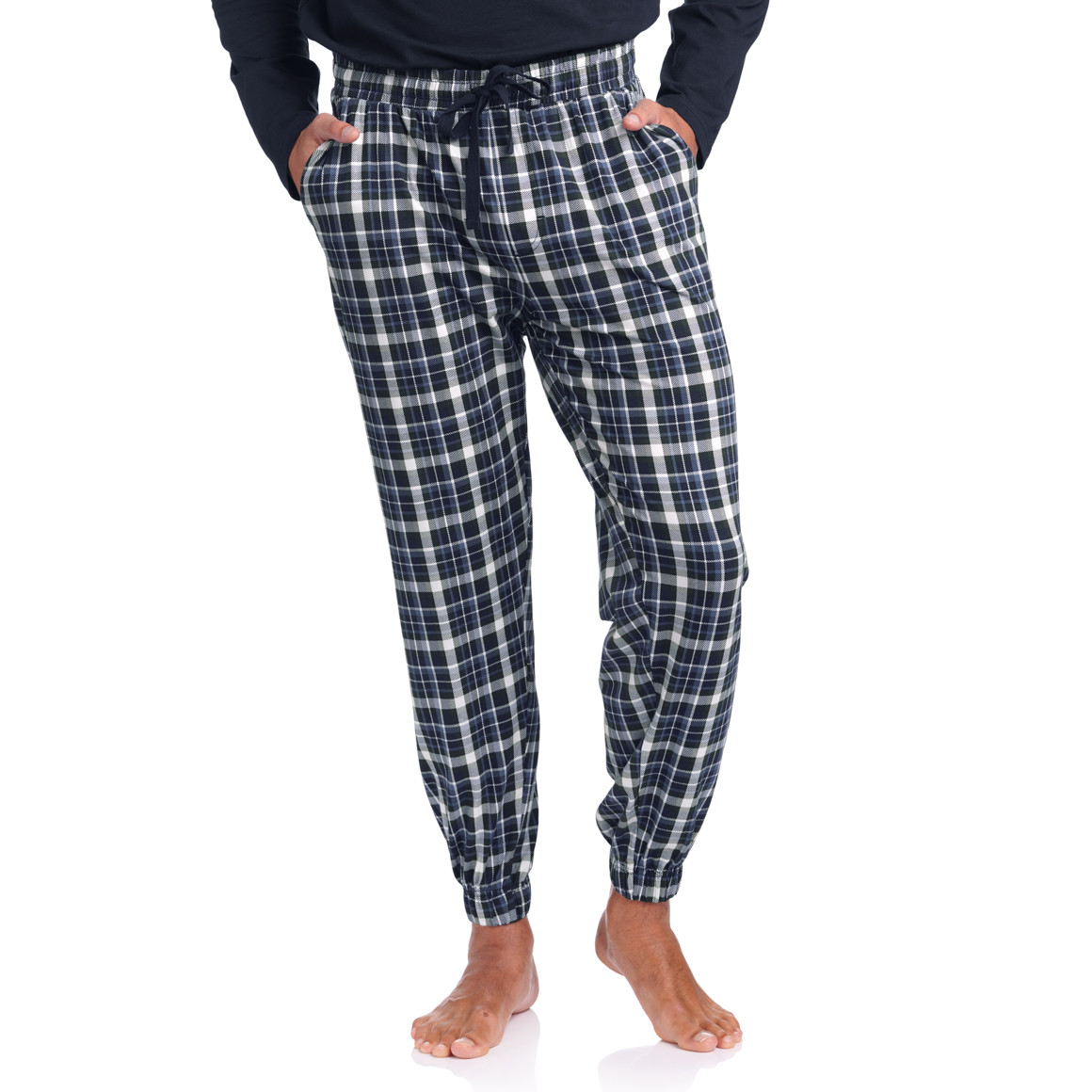Herren Pyjamahose in Karo-Musterung