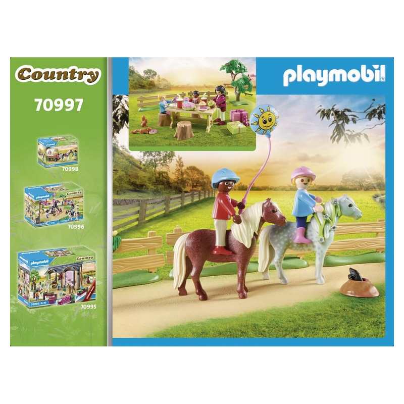 70997 Décoration fête poneys Playmobil Country