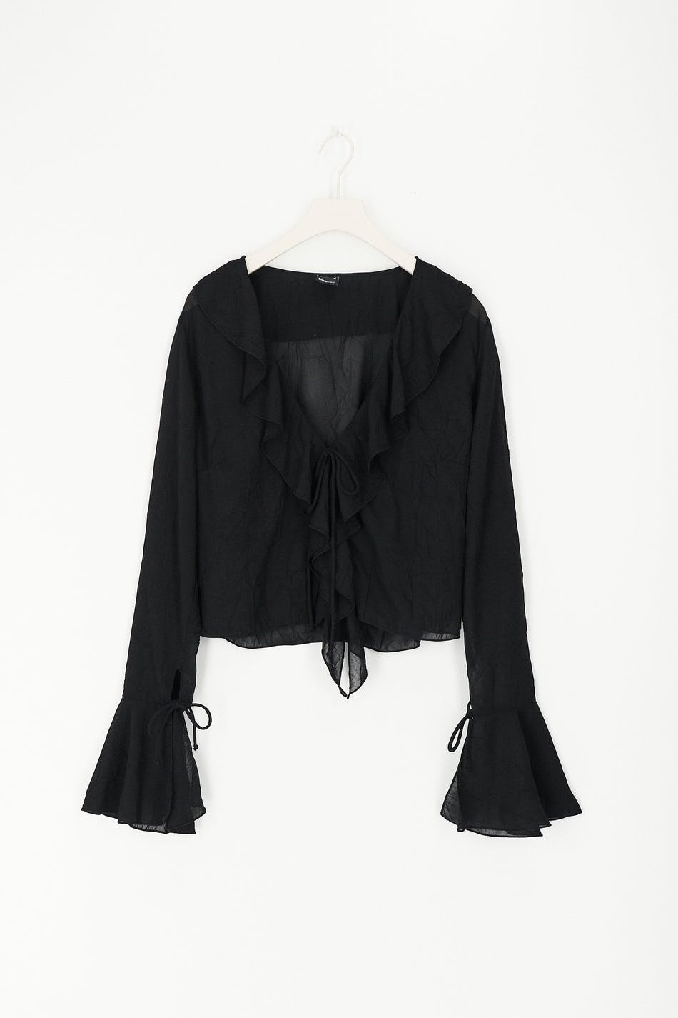 Cilla frill blouse