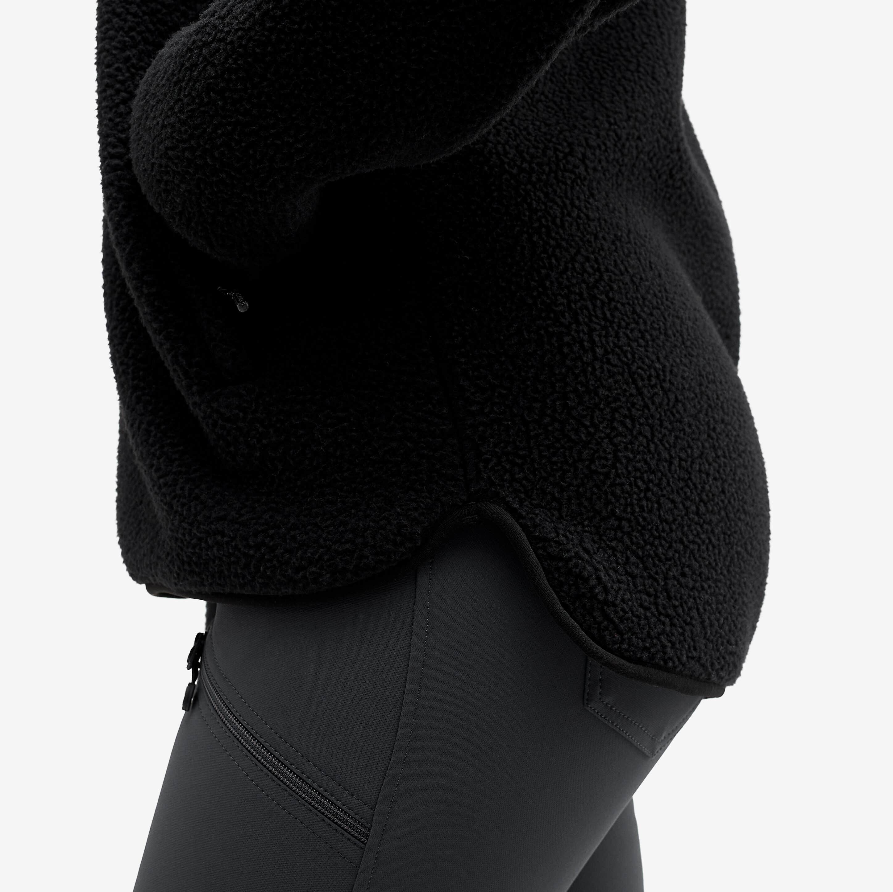 Sherpa Fleece Femme Caviar