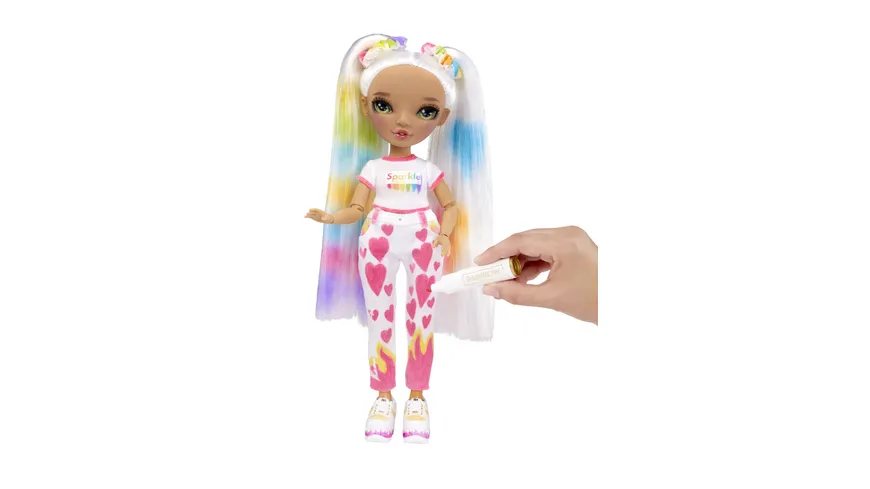 Rainbow High Color & Create Fashion Doll - Green Eyes