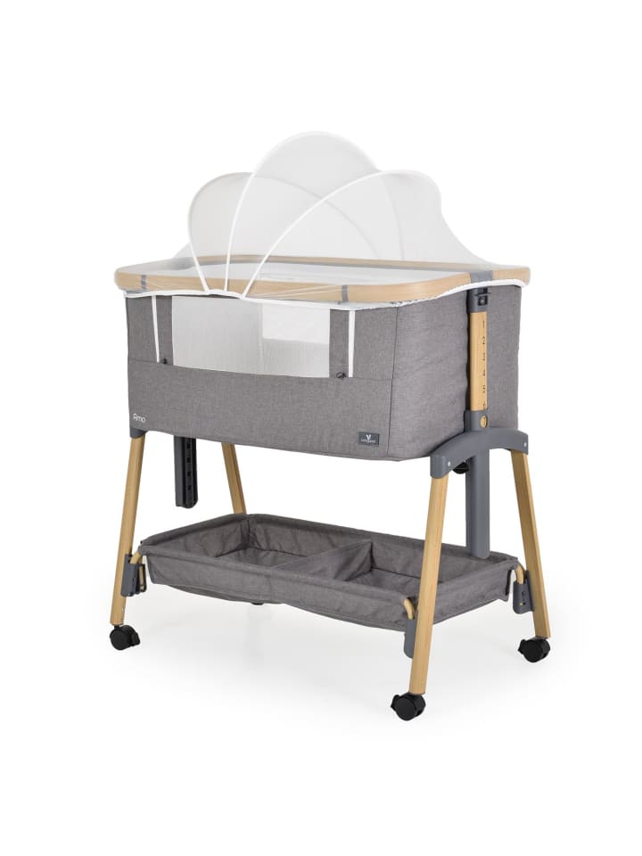 Cangaroo Beistellbett Amo Matratze in grau günstig kaufen onesize