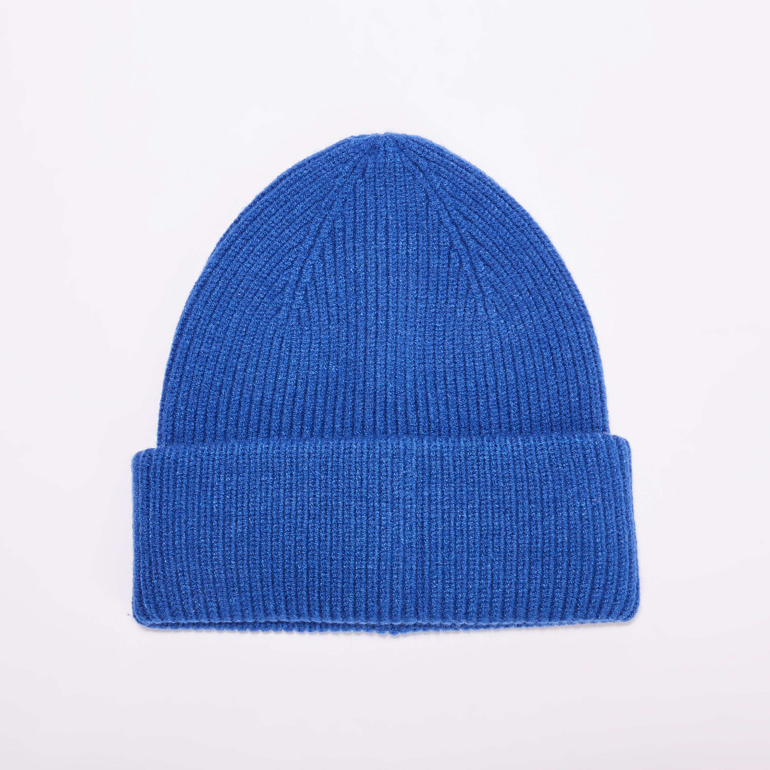 Bonnet tricoté bleu electrique femme | Cache Cache