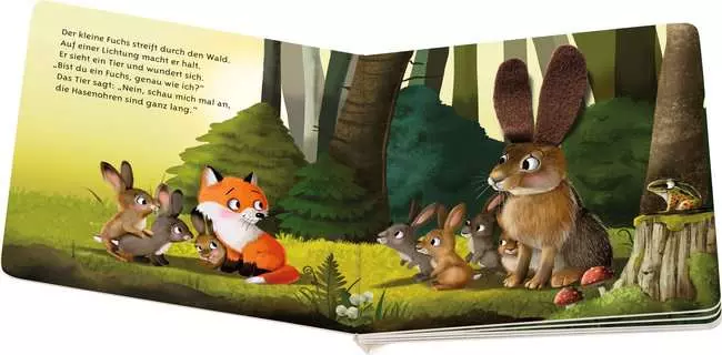 Mein erstes Vorlese-Fühlbuch: Bist du ein Fuchs?