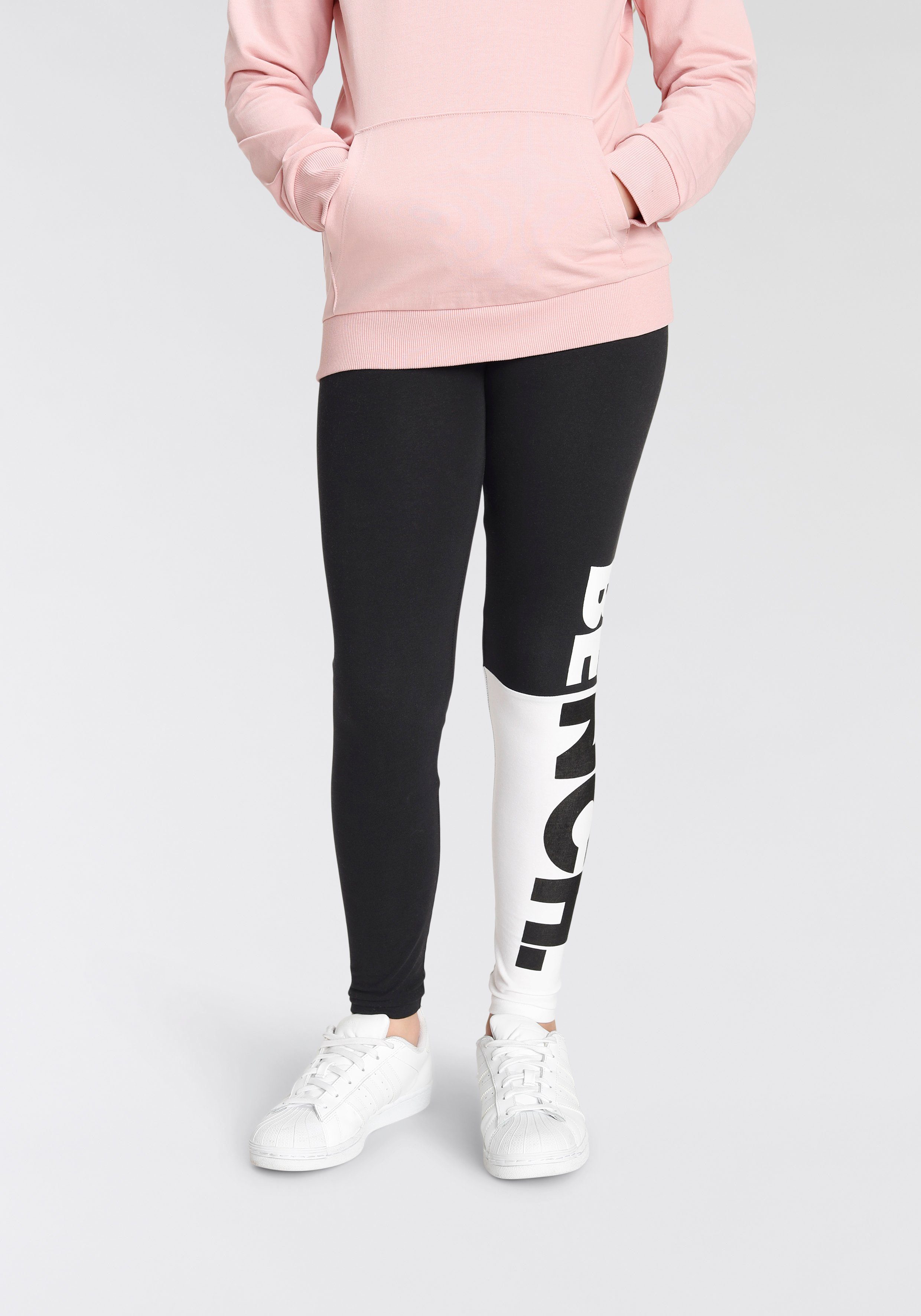 Bench. Leggings mit großem BENCH Druck