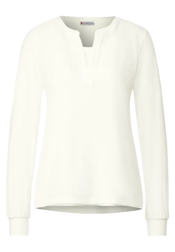 Street One Chiffon Langarmshirt