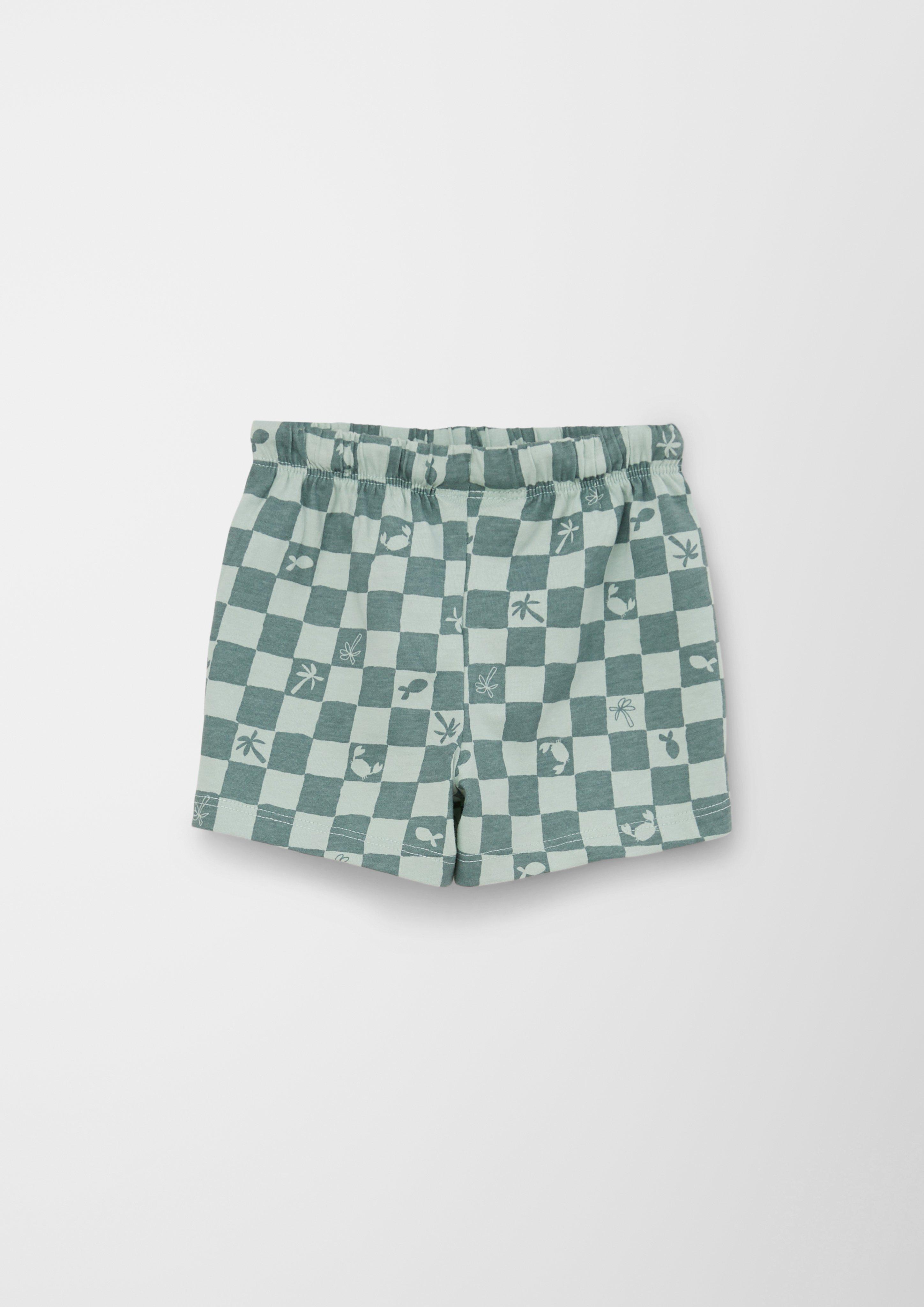 Sweatshorts mit Allover-Print  2130774-60A2