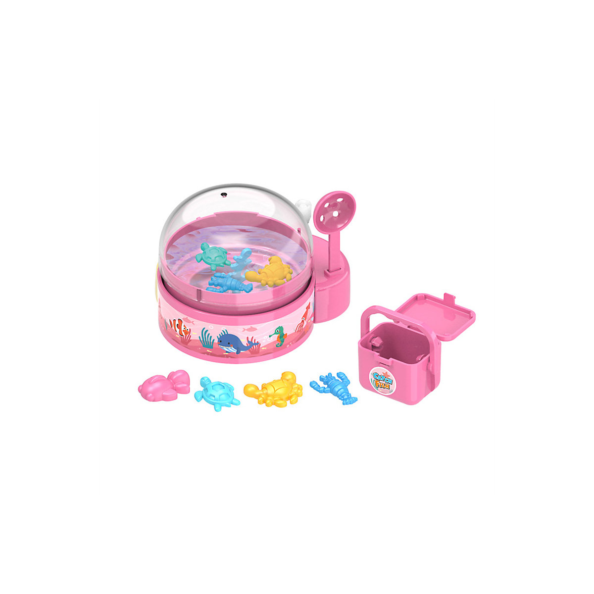 Mini Greifpuppe Gashapon Spielzeugmaschine Kapsel maschine Mini Dinosaurier fänger interaktives