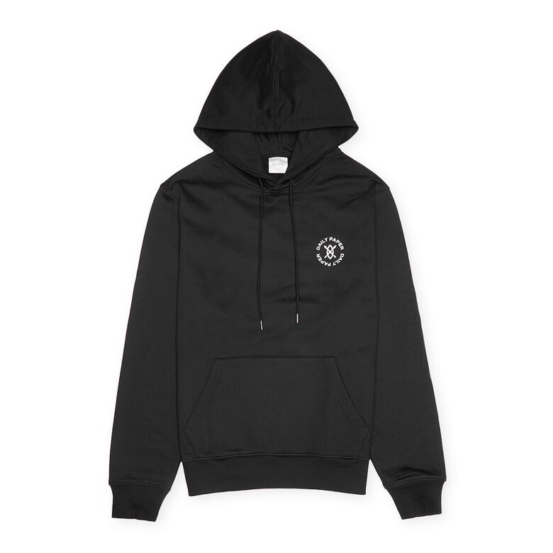 Daily Paper Circle Hoodie Black