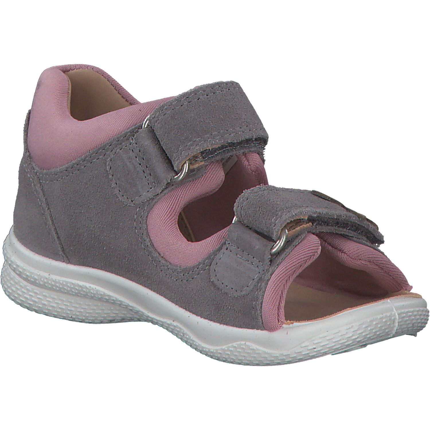 Superfit POLLY 00093, Sandaletten, Kinder, Grau/Rosa