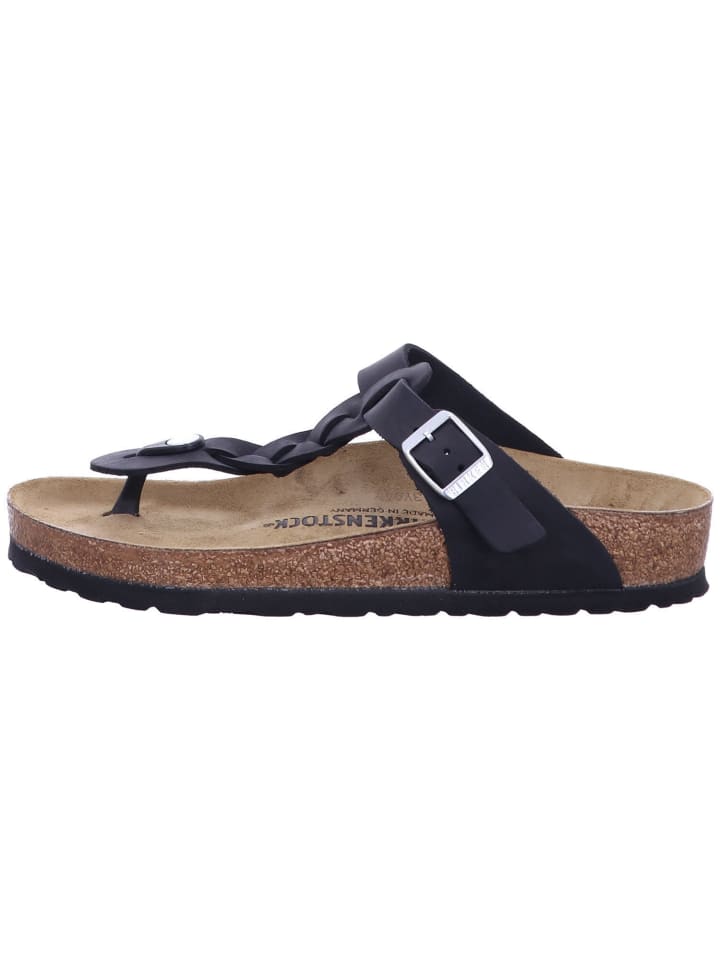 Birkenstock Zehentrenner in schwarz günstig kaufen 40