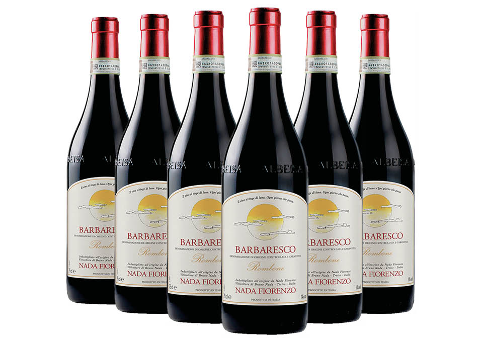 Barbaresco DOCG Rombone 2004 Fiorenzo Nada 6 bouteilles de 0,75 ℓ