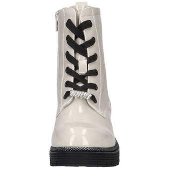 Barbarella Schnür Boots in grau