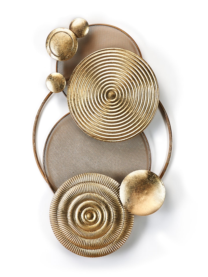 kobolo Metallbild GOLDENMET in Gold günstig kaufen onesize