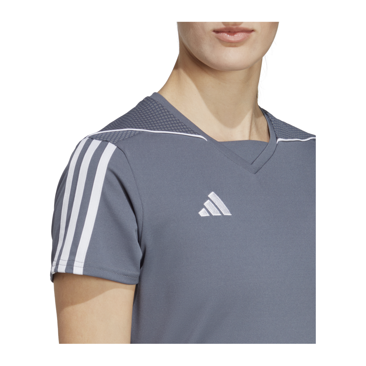 adidas Tiro 23 Trikot Damen Grau Weiss