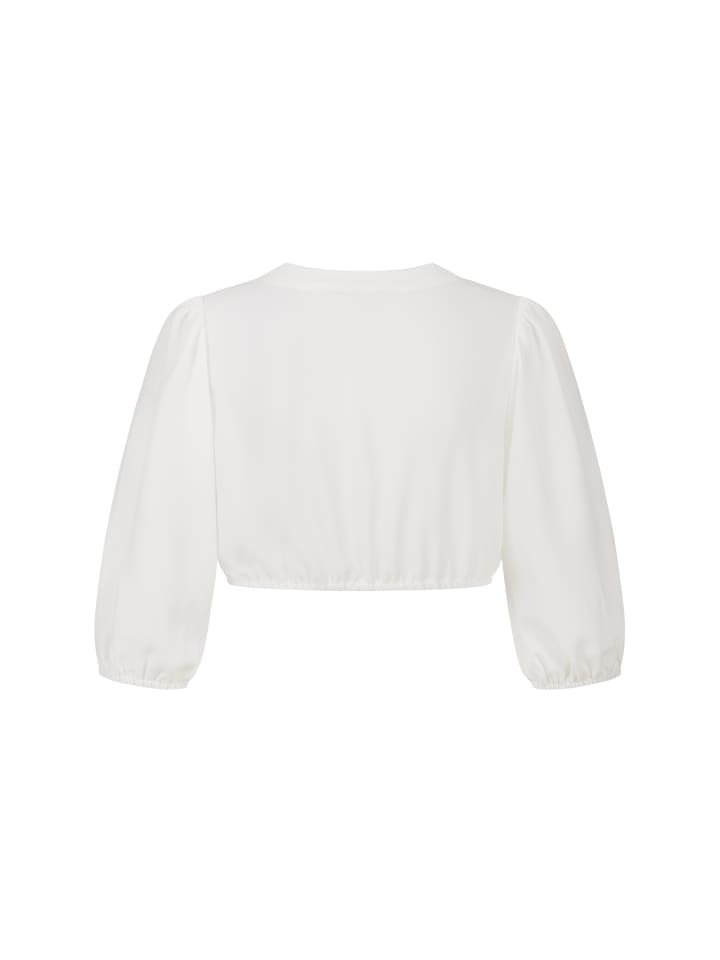 Nübler Dirndlbluse Charlotte 3/4-Arm in Creme günstig kaufen