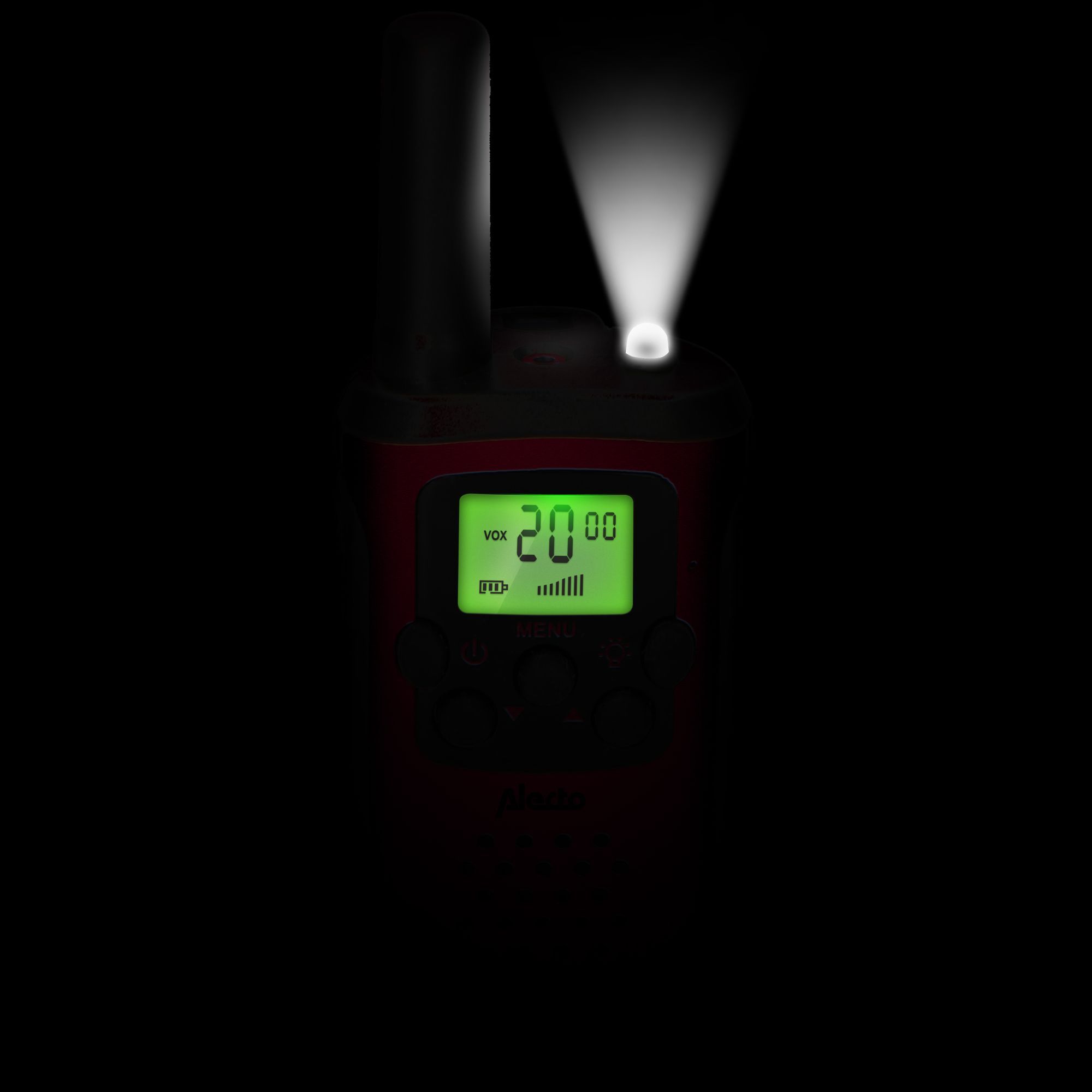 Alecto FR115RD Set mit 2 Walkie Talkies