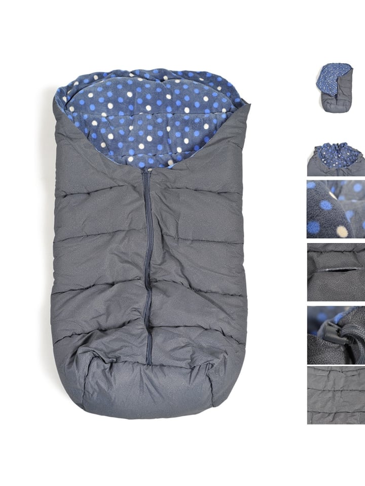 Cangaroo Fußsack Cuddle in blau günstig kaufen onesize
