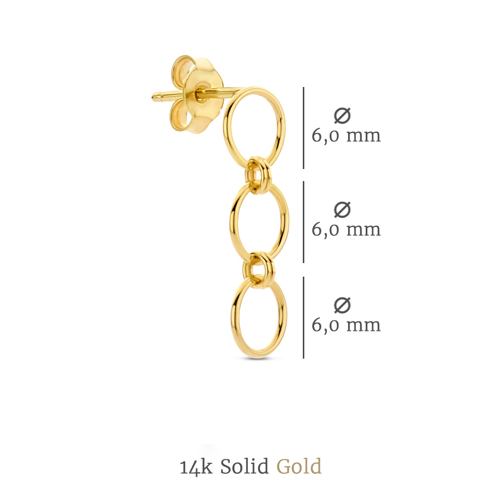 Isabel Bernard Belleville Boucles d'oreilles - Or 585 / Or 14 carats Boucles d'oreilles