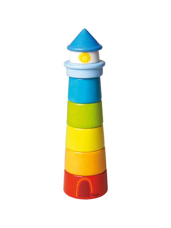Haba Stapelspielzeug Stapelspiel Leuchtturm in mehrfarbig günstig kaufen onesize