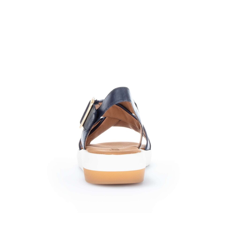 Gabor fashion Plateau Sandale blau
