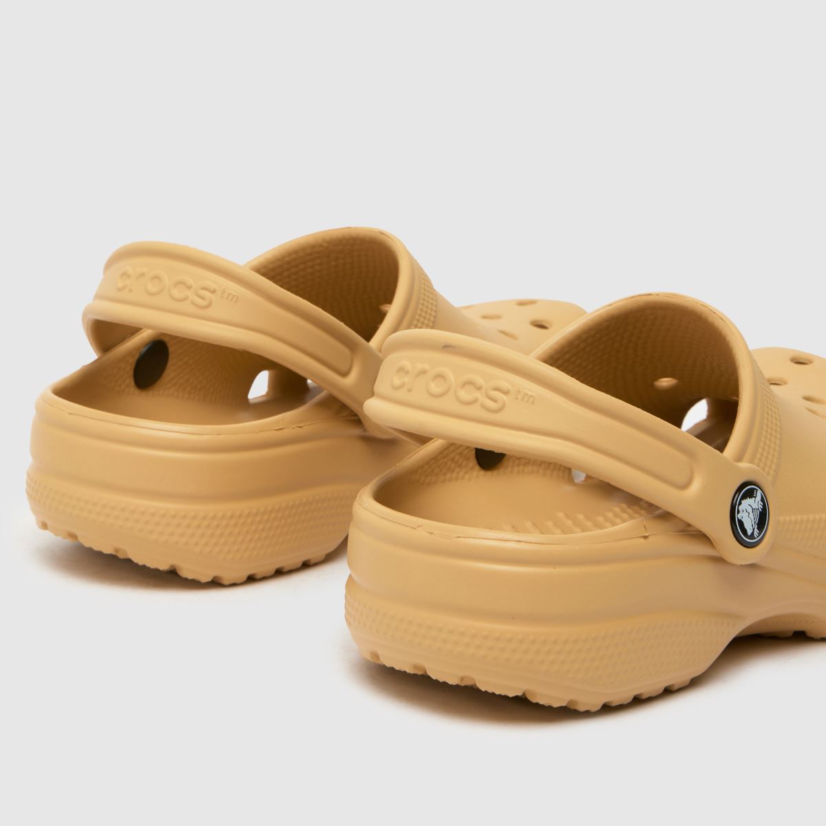 Crocs bruna klassiska träskor Junior sandaler