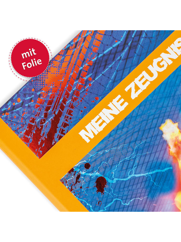 ROTH Zeugnismappe Monstertruck mit Folieneffekt in Bunt günstig kaufen onesize