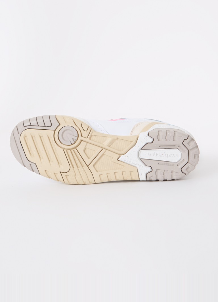 Teniși New Balance 550 din piele cu detalii întoarsă